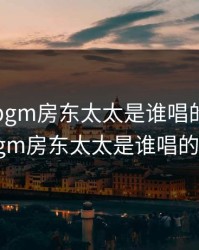 少年啊bgm房东太太是谁唱的，少年啊bgm房东太太是谁唱的电影