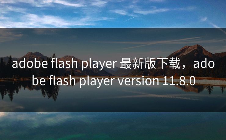 adobe flash player 最新版下载，adobe flash player version 11.8.0